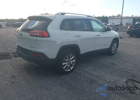 2015 Jeep Cherokee Limited from USA, damaged, VIN 1C4PJLDBXFW656463